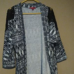 Women's open-front jacket